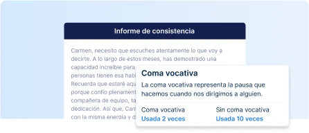 Editor IA para mantener la coherencia del documento.